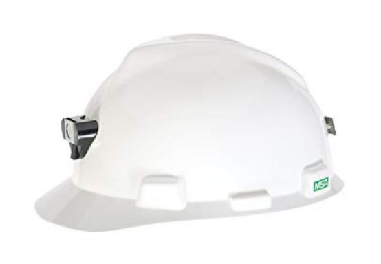 Casco V-Gard Para Minero Tipo Gorra – Blanco