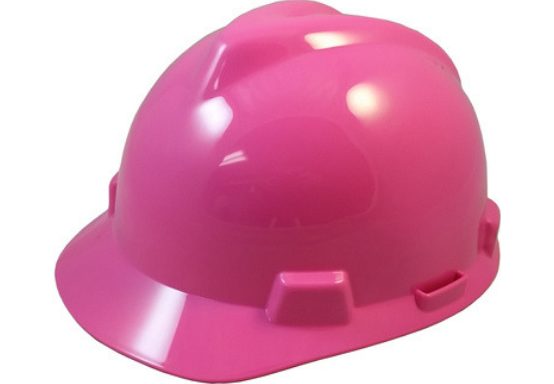 Casco V-Gard Tipo Gorra – Rosado Fuerte