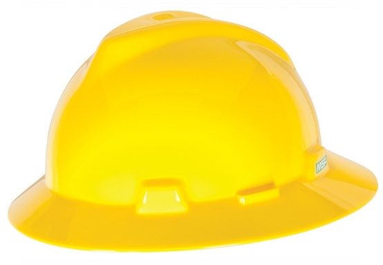 Casco V-Gard Tipo Sombrero – Amarillo