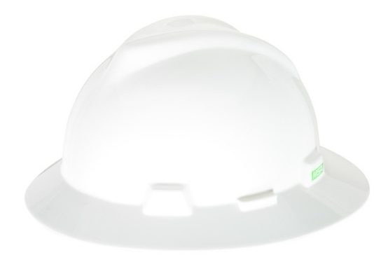 Casco V-Gard Tipo Sombrero – Blanco