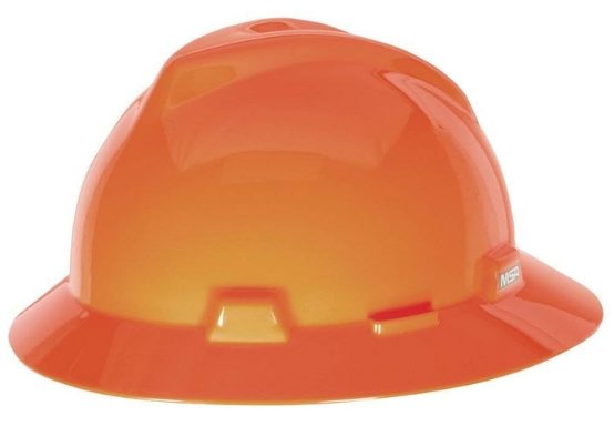 Casco V-Gard Tipo Sombrero – Naranja HV