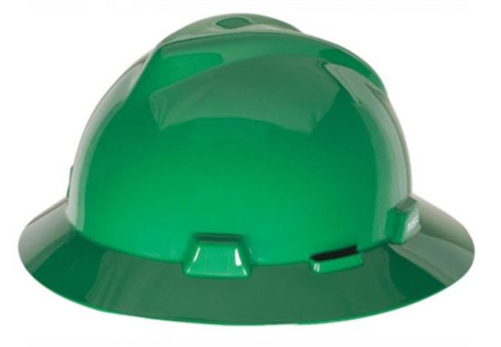 Casco V-Gard Tipo Sombrero – Verde