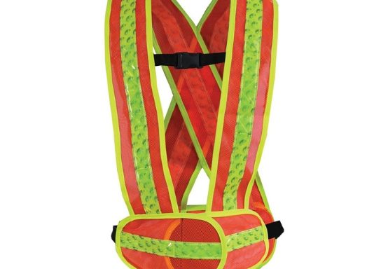 Chaleco Carrillero con Bies High Visibility – Anaranjado