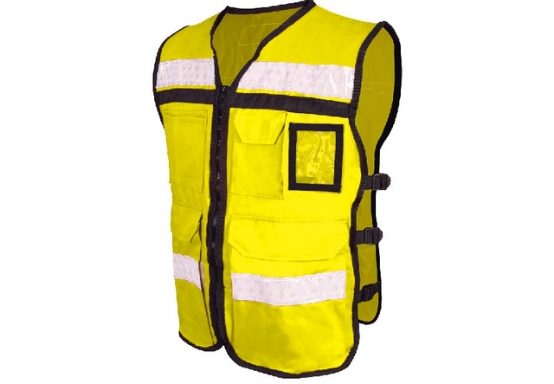 Chaleco Rescatista High Visibility Abierto – Amarillo