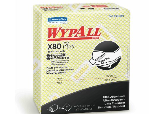 WypAll X80 Colores Amarillo 10X30 PLUS