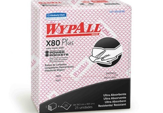 WypAll X80 Colores Rojo 10X30 PLUS